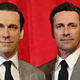 Image for article titled New York steakhouse fills empty seats with wax celebrities, lets you drink with a frozen Don Draper